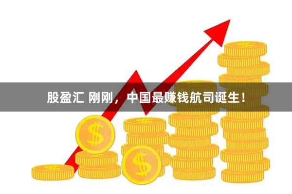 股盈汇 刚刚，中国最赚钱航司诞生！